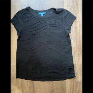 Vera wang black top. Never worn.
